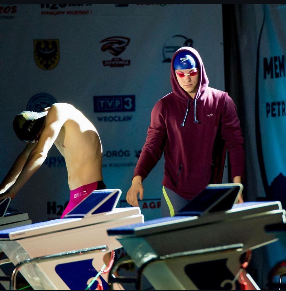 Jakub Sobiecki, trener pływania